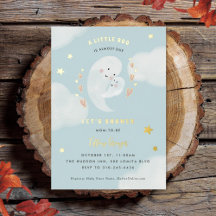 Un pequeño boo está casi listo para el baby shower