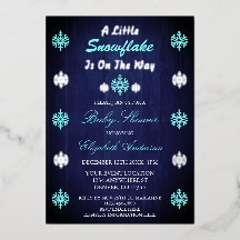 Un pequeño copo de nieve está en camino Fiesta de 