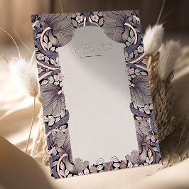 Invitación Con Relieve Metalizado Victorian Pimperels Morris Boda Gracias