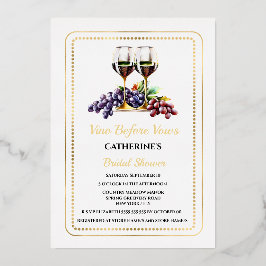 Invitación Con Relieve Metalizado Vino acuarela degustación de vinos parentela país