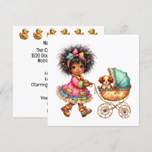 Invitación con tema de cochecito de bebé SO Precio
