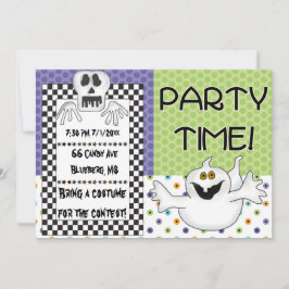 Invitación con tema de Halloween