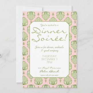 Invitación con tema de Palm Beach