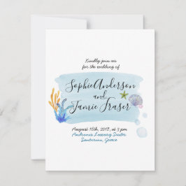 Invitación concepto de boda Mamma Mia