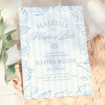 Conchas marinas y campanas de boda: Bridal Shower