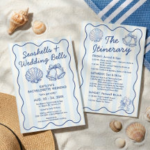 Conchas marinas y campanas de boda Itinerario de d