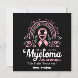 Invitación Conciencia del Mieloma Múltiple Luchamos Juntos