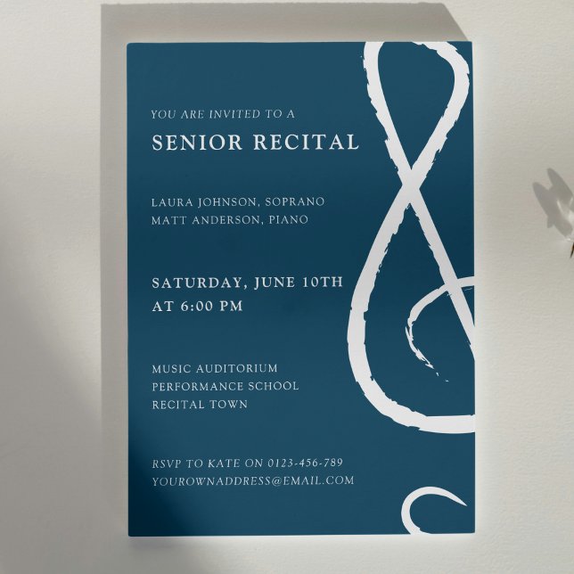 Invitación Concierto de Clef para el Tesoro Recital Superior  (Subido por el creador)