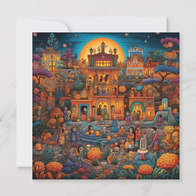 Invitación "Concierto de los Muertos" (Anverso)