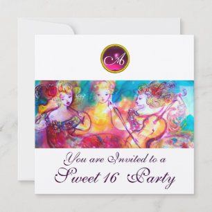 Invitación CONCIERTO DE PRIMAVERA DE HARMONY TRIO, Cumpleaños