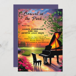 Invitación Concierto en el parque