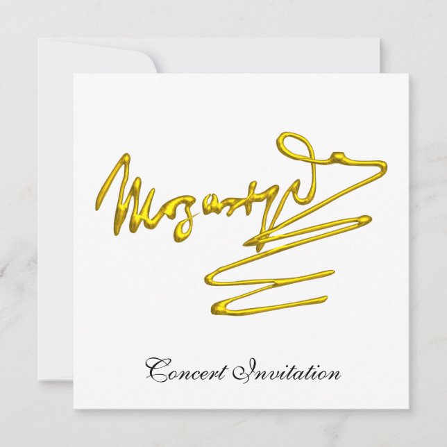 INVITACIÓN CONCIERTO EN MOZART, NEGRO Y BLANCO (Anverso)