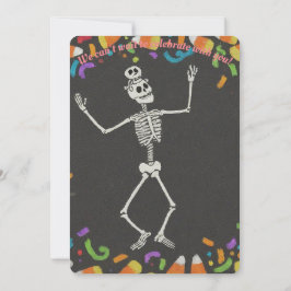 Invitación Concurso de la fiesta de Halloween de moda para ni