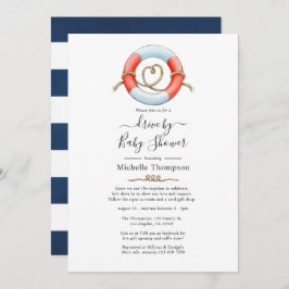 Invitación Conducción náutica por novia o Baby Shower