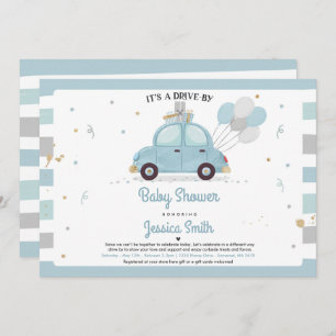 Invitación Conducción por Baby Shower Invitation Boy Baby Sho