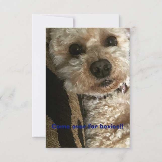 Invitación Conéctate y ponte al día (Anverso)