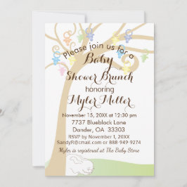 Invitación conejito de Baby Shower