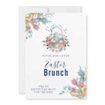 Conejito Lindo en Canasta y Florales de Tulipán Br