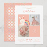 Conejo ・ Alfabeto Monograma Cuto Baby Shower