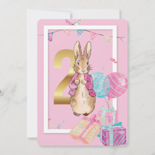 Invitación conejo clásico