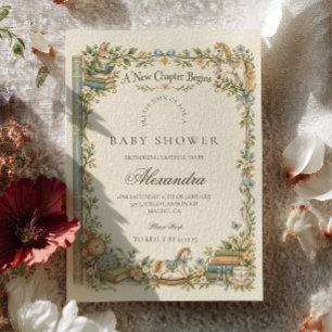 Invitación Conejo de cuento de hadas: Baby Shower de Un Nuevo