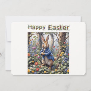 Invitación Conejo de Pascua
