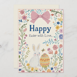 Invitación Conejo de Pascua, Huevo e Invitat Personalizados