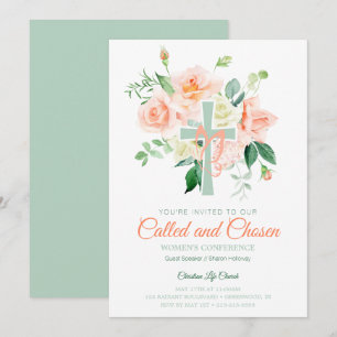 Invitación Conferencia de la Iglesia de la Mujer de la Peach