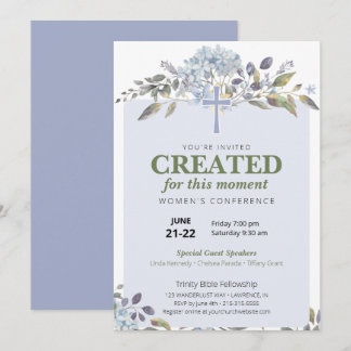 Invitación Conferencia de la Iglesia de las Mujeres Florales 