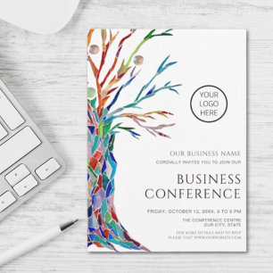Invitación Conferencia Empresarial Personalizada