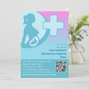 Invitación Conferencia Médica de Obstetricia y Ginecología