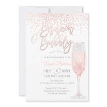 Confetti de brunch pixDezines con burbujas/rosadas