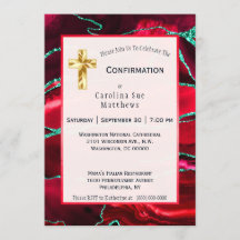 Confirmación de acuarela del Agate rojo abstracto