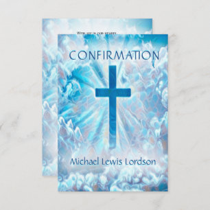 Invitación Confirmación de cielos azules por delante