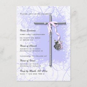 Invitación Confirmación de la comunión religiosa del bautismo