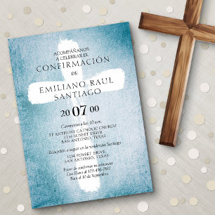Invitación Confirmación española moderna