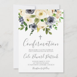 Invitación Confirmación floral
