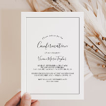 Confirmación minimalista