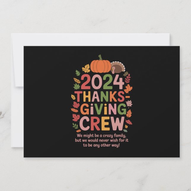 Invitación Confrontación de la Tripulación de Acción de Graci (Anverso)