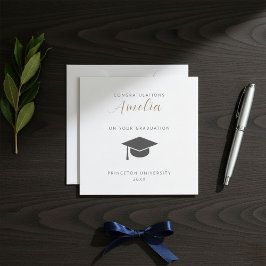 Invitación Congratulations On Your Graduation Card