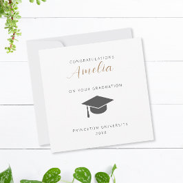 Invitación Congratulations On Your Graduation Card