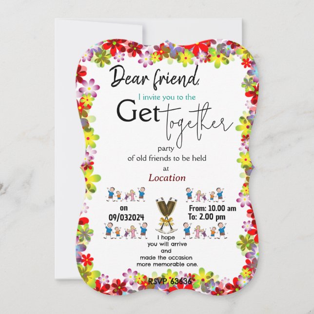 Invitación conjunta (Anverso)