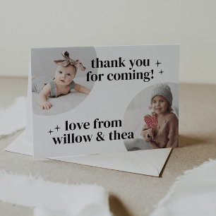 Invitación conjunta de cumpleaños con arcos