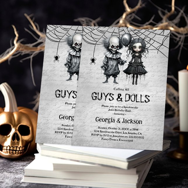 Invitación conjunta de Halloween Spooktacular (Subido por el creador)