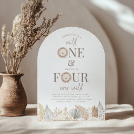 Invitación conjunta de Wild One y Four Ever Wild A