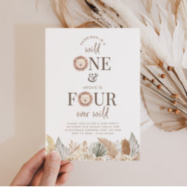 Invitación conjunta Wild One y Four Ever Wild