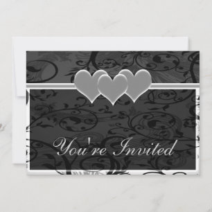Invitación Conjunto Blanco Romance Estrellado