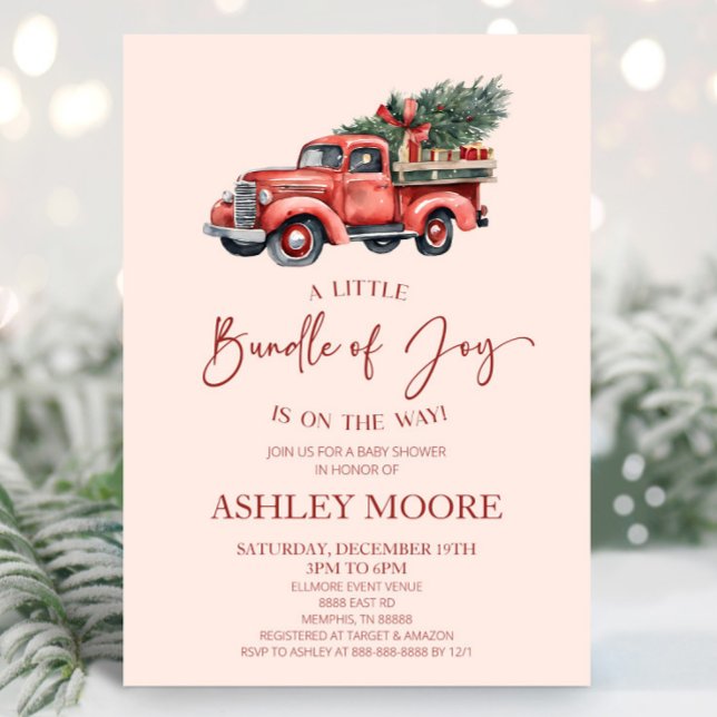 Invitación Conjunto de navidades de Navidades de Alegría Baby (Subido por el creador)