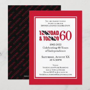 Invitación Conmemorando el 60º Aniversario de la Independenci