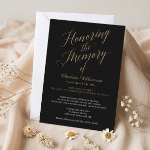Invitación Conmemorando la Memoria del Aniversario de la Muer